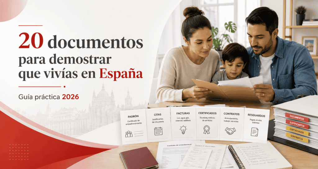 Permanencia en España: 20 pruebas esenciales
